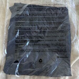 NWT Lululemon Drysense long sleeve shirt mens sz L black